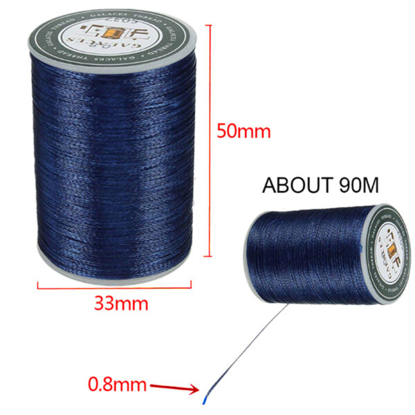 0-8mm-90m-Waxed-Thread-Repair-Cord-String-Sewing-Leather-Hand-Wax-Stitching-DIY-Thread-For-5