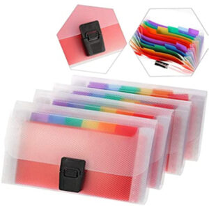 13-Pockets-Mini-File-Folders-Expandable-Rainbow-Multi-Layer-Folder-A6-Letter-Size-File-Organizer-for