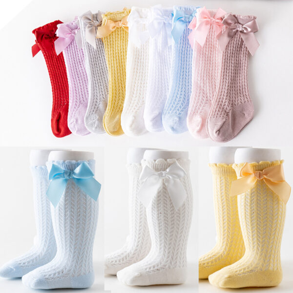 1Pair-0-2Years-Cotton-Knee-High-Socks-with-Big-Bow-Baby-Girls-Clothing-Newborn-Infant-Toddler-1
