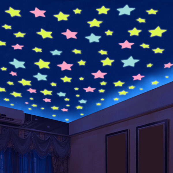 50pcs-3D-Stars-Glow-In-Dark-Luminous-Fluorescent-Plastic-Wall-Sticker-Home-Decor-Decal-Wallpaper-Decorative