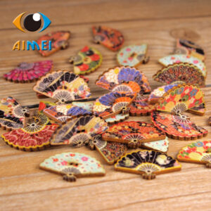 50pcs-lot-Fan-Painting-Wooden-Buttons-With-Fan-Shape-For-Clothing-Decorative-Buttons-For-Handwork-Gift