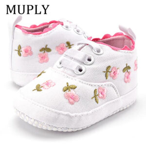 Baby-Girl-Shoes-White-Lace-Floral-Embroidered-Soft-Shoes-Prewalker-Walking-Toddler-Kids-Shoes-First-Walker