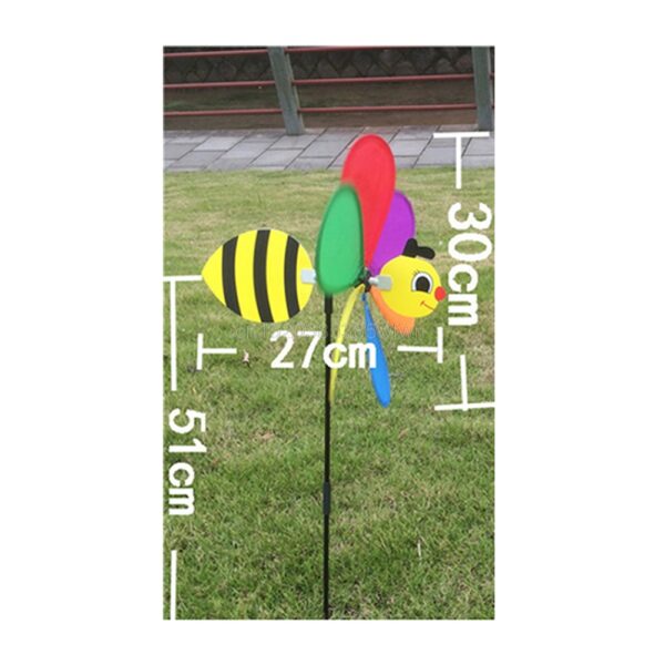 Colorful-3D-Insect-Large-Animal-Bee-Ladybug-Windmill-Wind-Spinner-Whirligig-Yard-Garden-Outdoor-Classic-Toys-3