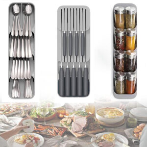 Kitchen-Storage-Box-Plastic-Knife-Block-Holder-Drawer-Knives-Fork-Spoons-Storage-Rack-Knife-Stand-for