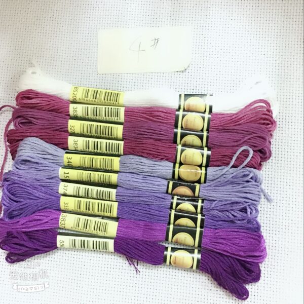 Multi-Colors-8Pcs-lot-7-5m-length-Similar-DMC-Threads-Cross-Stitch-Cotton-Embroidery-Threads-For-2
