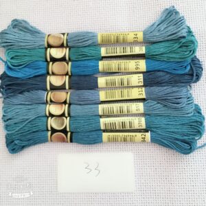 Multi-Colors-8Pcs-lot-7-5m-length-Similar-DMC-Threads-Cross-Stitch-Cotton-Embroidery-Threads-For