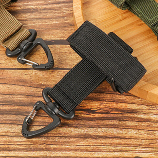 Outdoor-Keychain-Tactical-Gear-Clip-Keeper-Pouch-Belt-Keychain-Webbing-Gloves-Rope-Holder-Military-Hook-Nylon-4