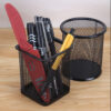 Pencil-Holder-Office-Desk-Metal-Mesh-Square-Pen-Pot-Case-Stationery-Container-Organiser-Durable-Pencil-Case-5
