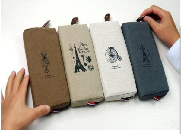 Retro-towers-linen-pencil-bag-students-Paris-style-pencil-cases-stationery-material-escolar-office-supplies-New-3